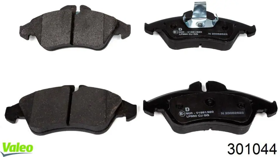 Колодки VALEO 301044 цена, от 23.85 USD