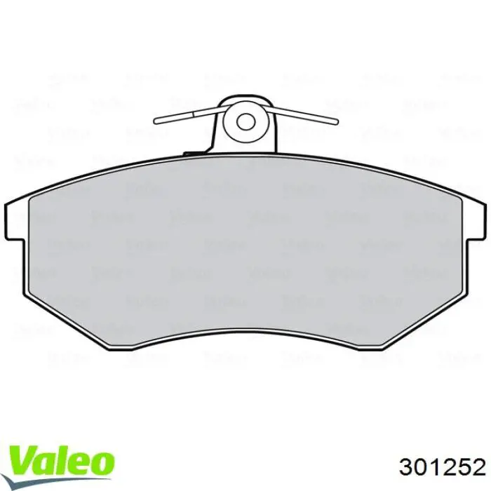 Колодки VALEO 301252 цена, от 19.01 USD