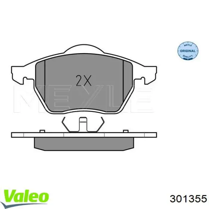 Колодки VALEO 301355 цена, от 23.49 USD