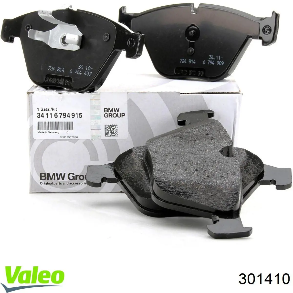 Купить 301410 VALEO Колодки тормозные