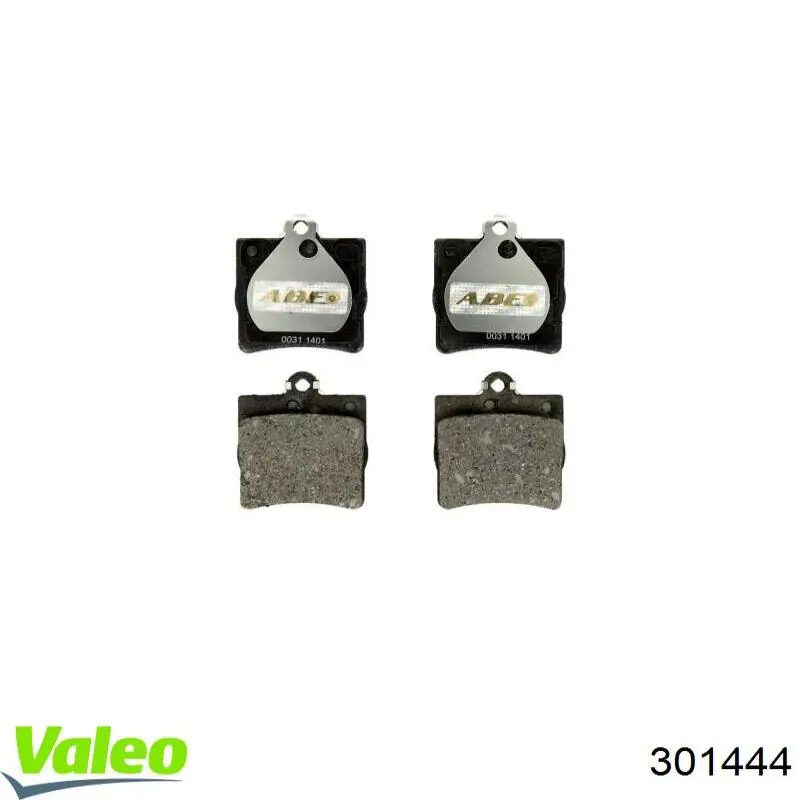Задние дисковые колодки VALEO 301444