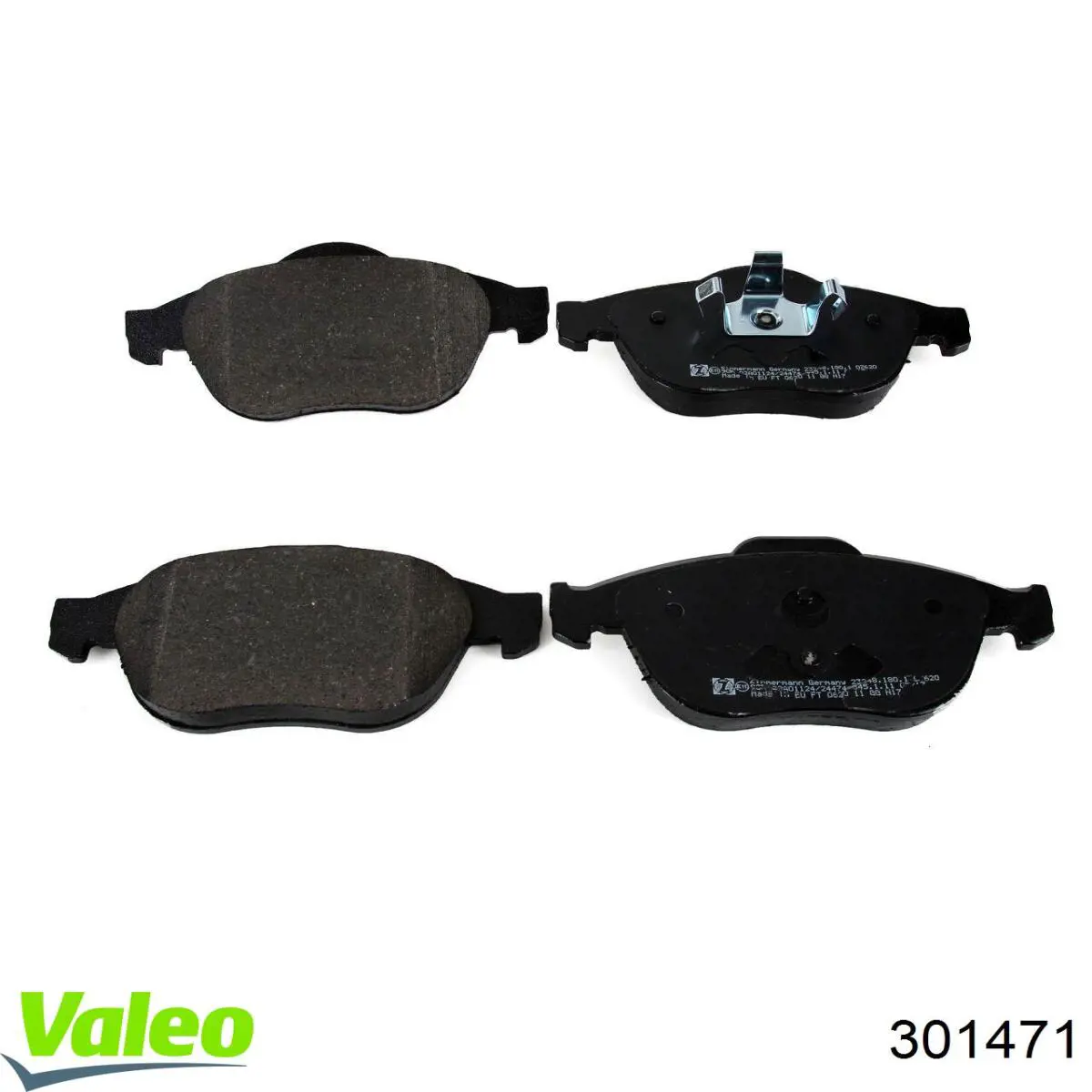 Купить 301471 VALEO Колодки тормозные