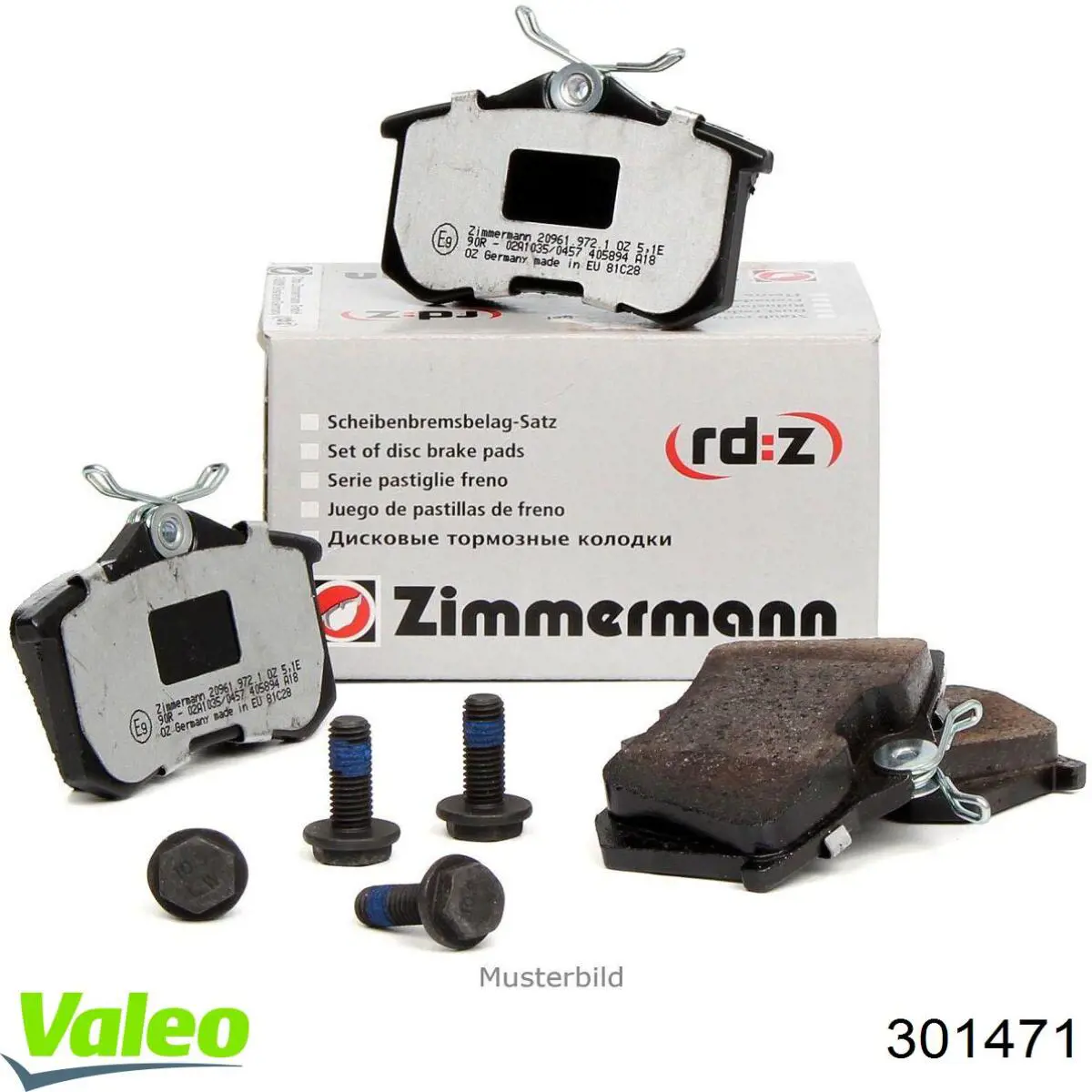 Колодки VALEO 301471 цена, от 25.31 USD