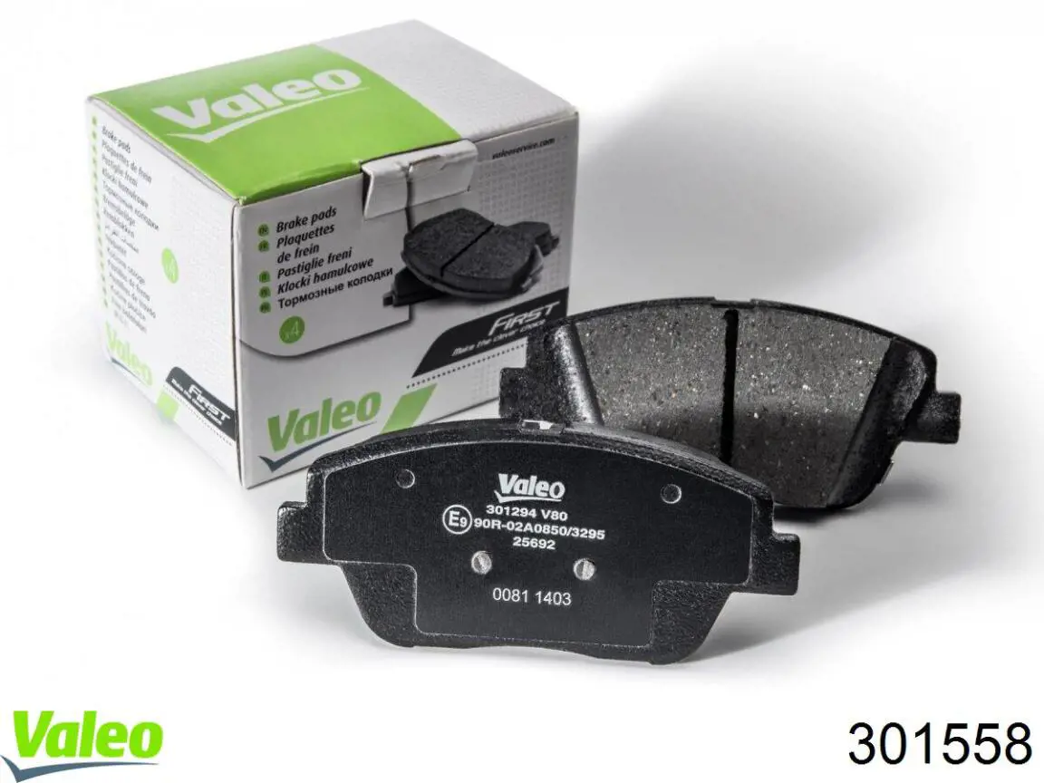 Тормозные колодки VALEO 301558