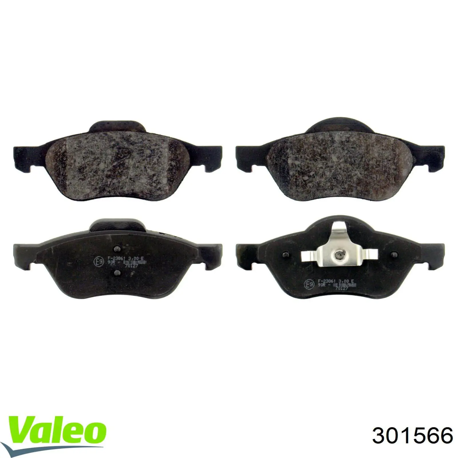 Тормозные колодки VALEO 301566