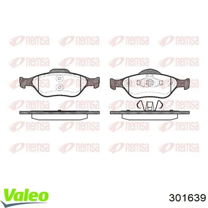 Колодки VALEO 301639 цена, от 25.00 USD