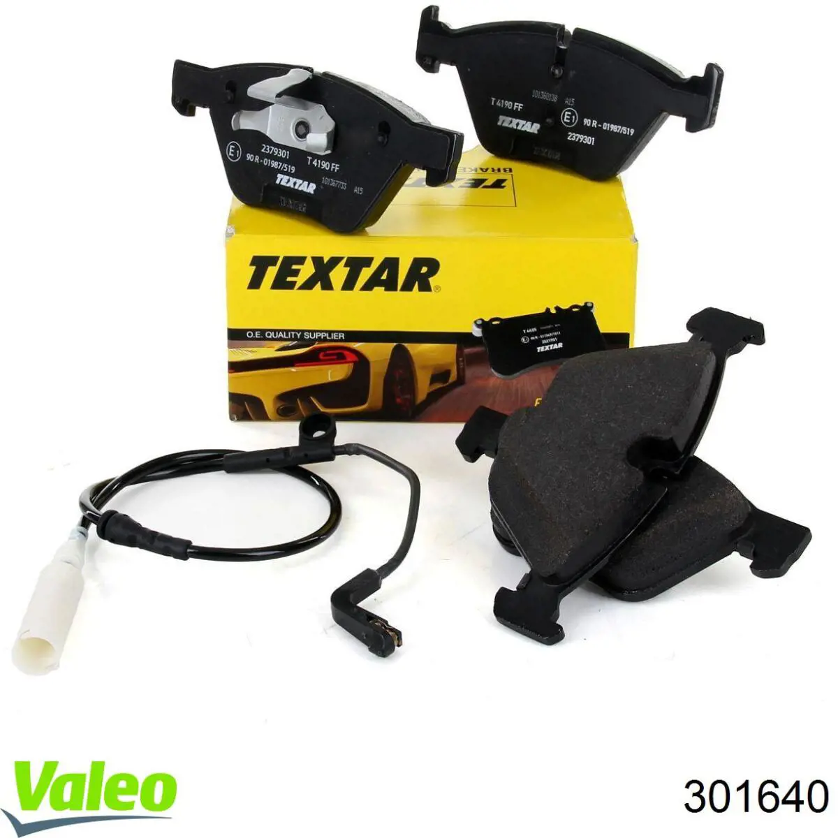 Передние тормозные колодки 301640 VALEO