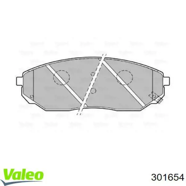 Колодки VALEO 301654 цена, от 25.39 USD