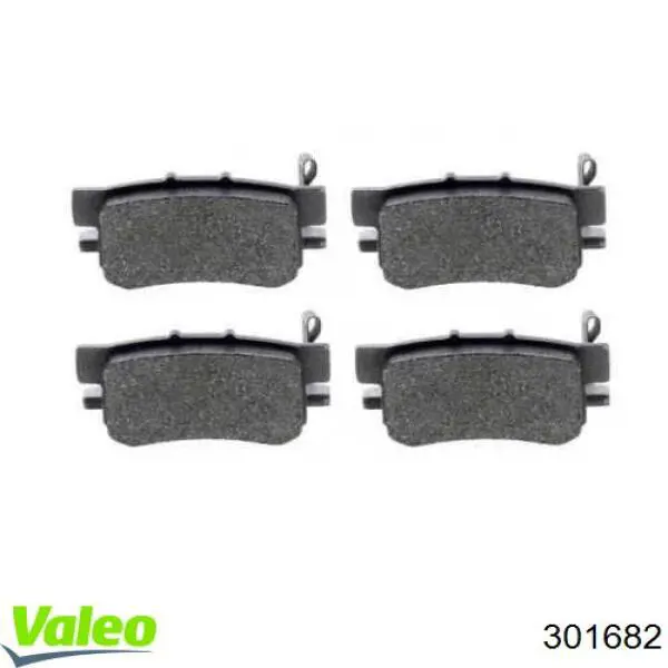 Задние дисковые колодки VALEO 301682