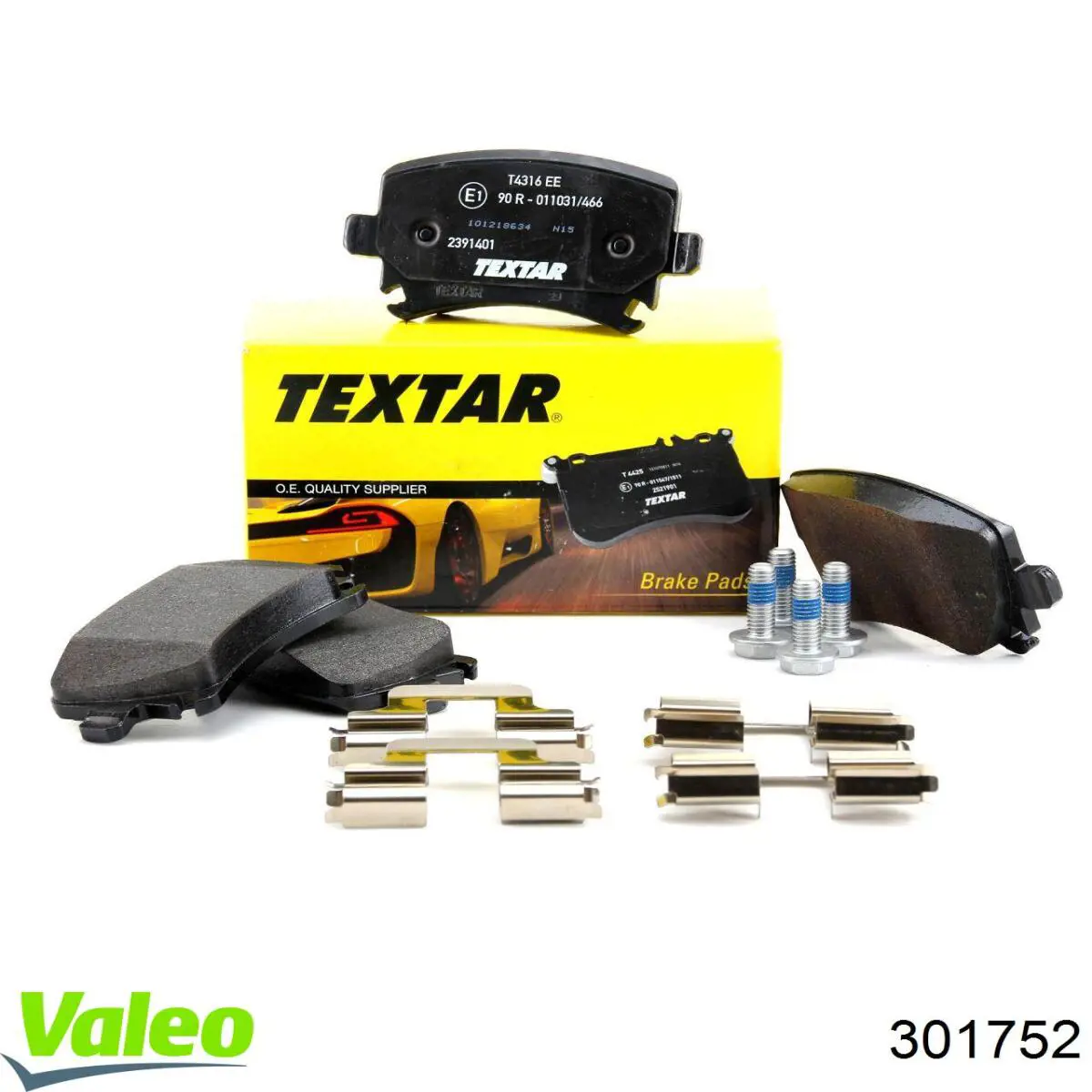 Колодки дисковые  VALEO 301752 цена, от 24.53 USD