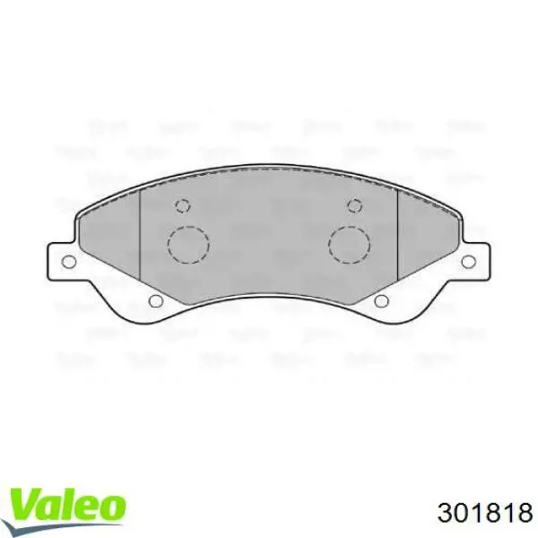 Колодки VALEO 301818 цена, от 31.75 USD