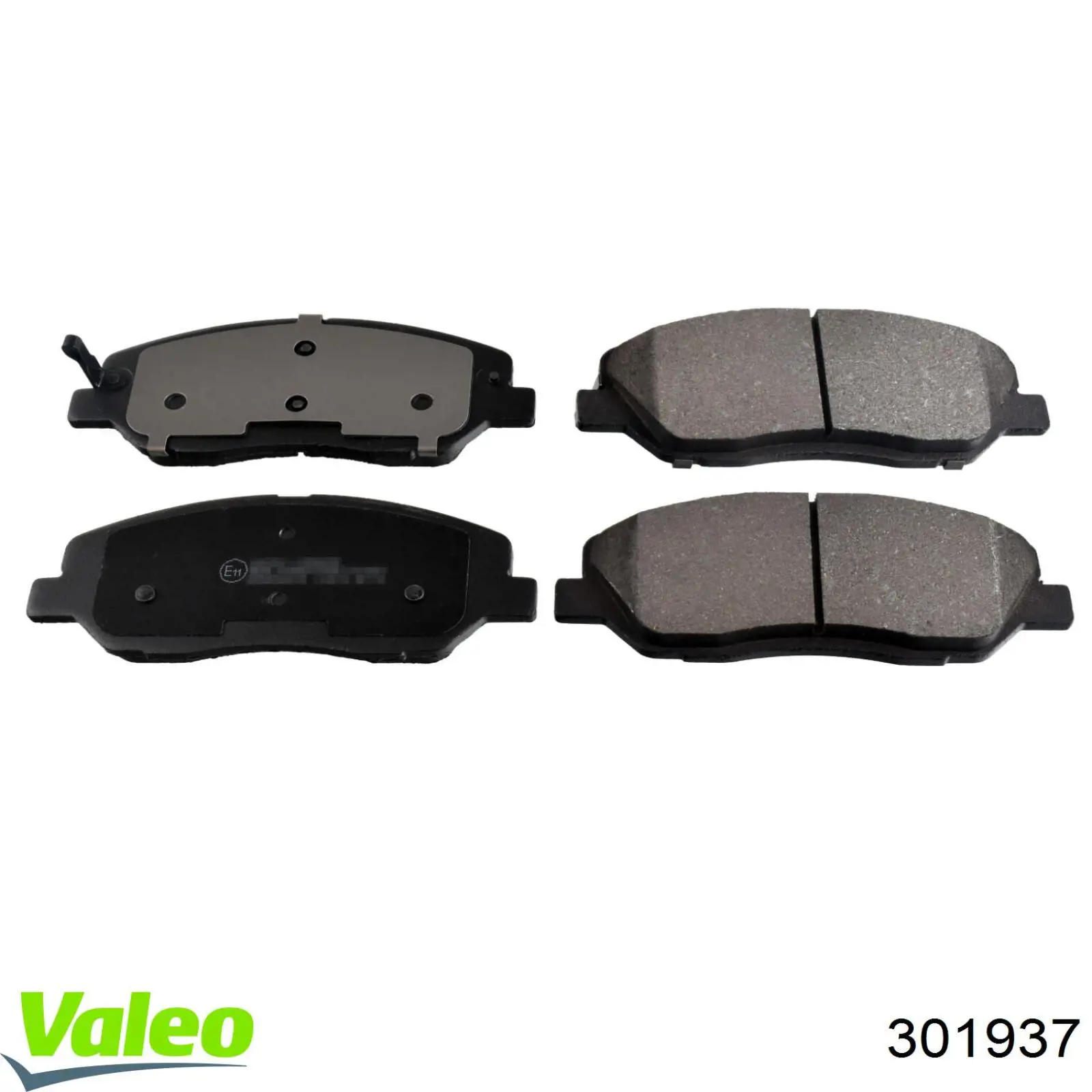 Тормозные колодки VALEO 301937