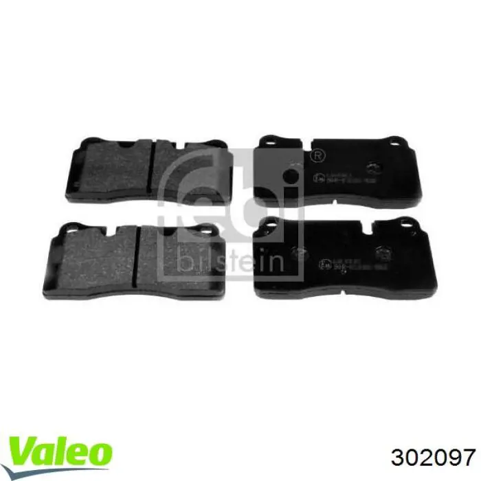 Тормозные колодки VALEO 302097