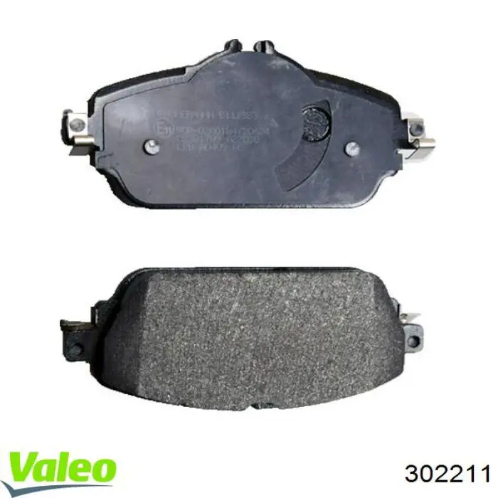 Купить 302211 VALEO Колодки тормозные