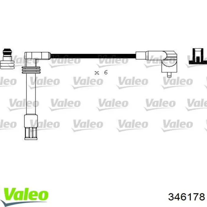 Высоковольтные провода 346178 VALEO