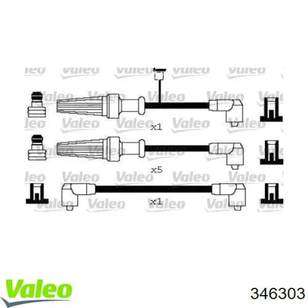 Высоковольтные провода 346303 VALEO