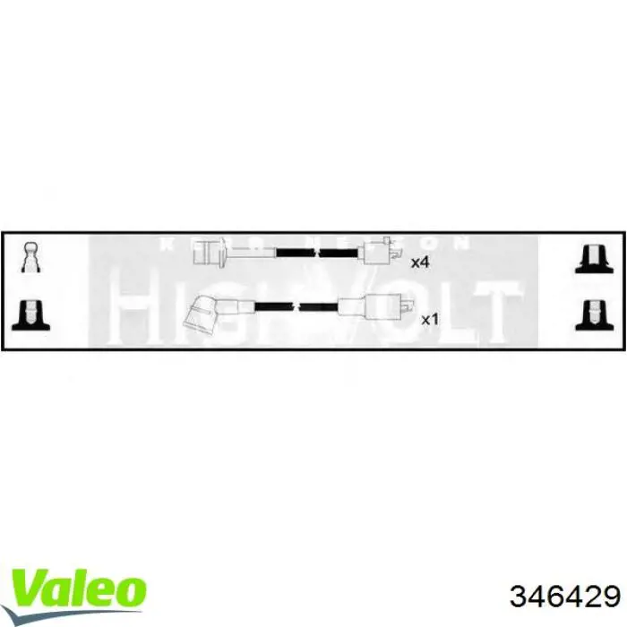 Высоковольтные провода 346429 VALEO