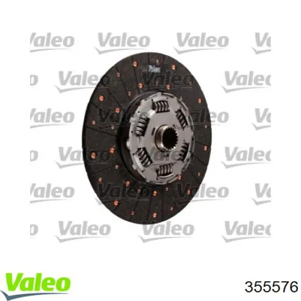 VAL355576 VALEO диск сцепления