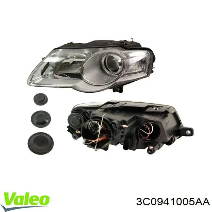 Фара левая 3C0941005AA VALEO