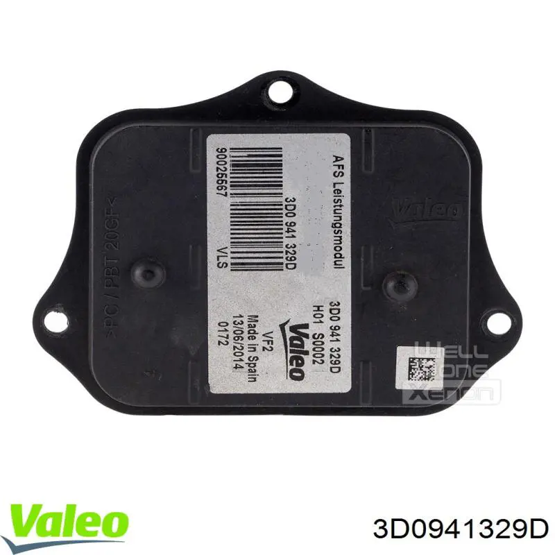 Модуль управления (ЭБУ) адаптивного освещения VALEO 3D0941329 цена, от 44.34 USD