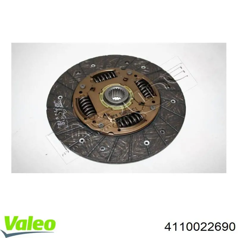 4110022690 VALEO Диск сцепления ведомый