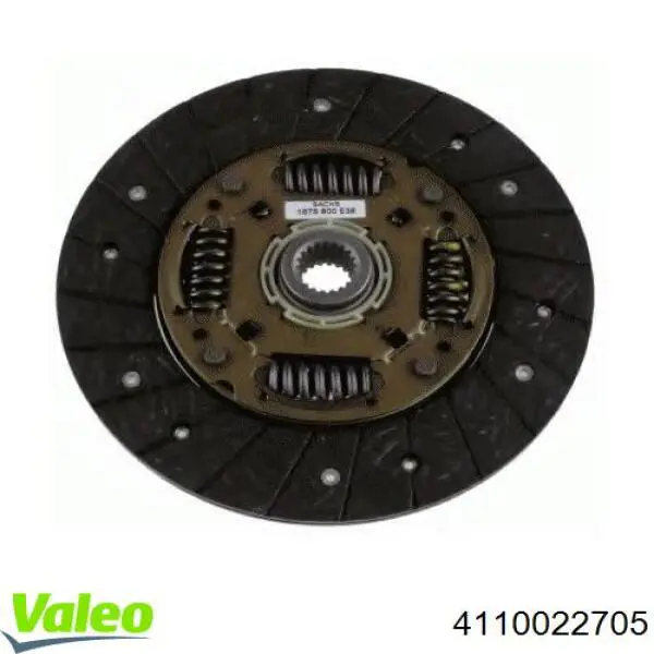 4110022705 VALEO Диск сцепления ведомый