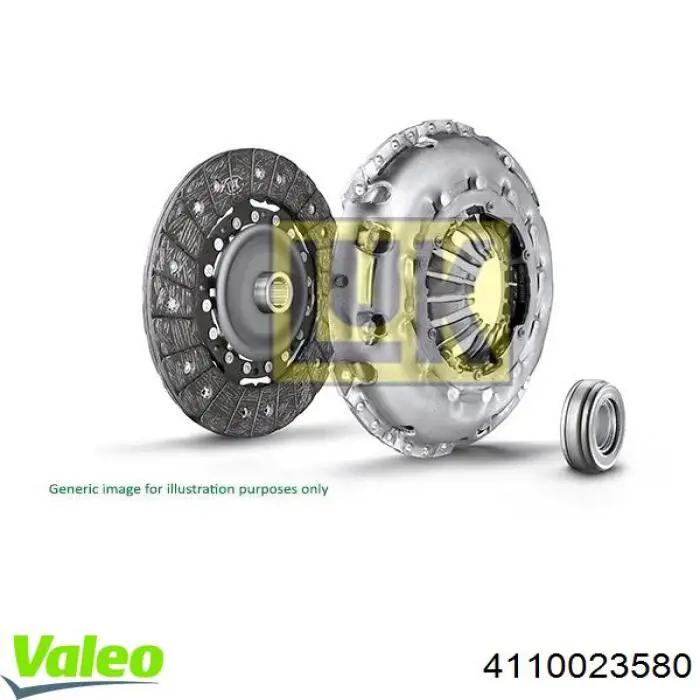 Диск сцепления  VALEO 4110023580