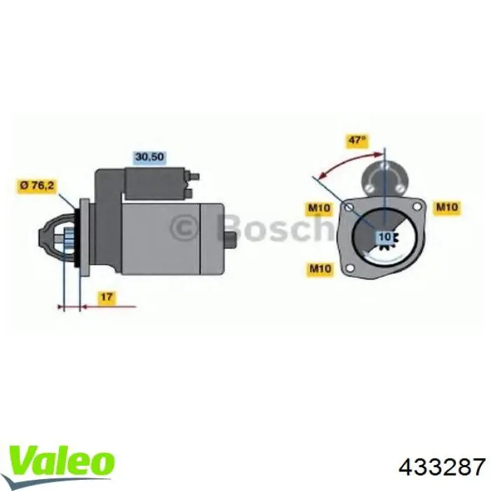 Купить D9E108 VALEO Стартер