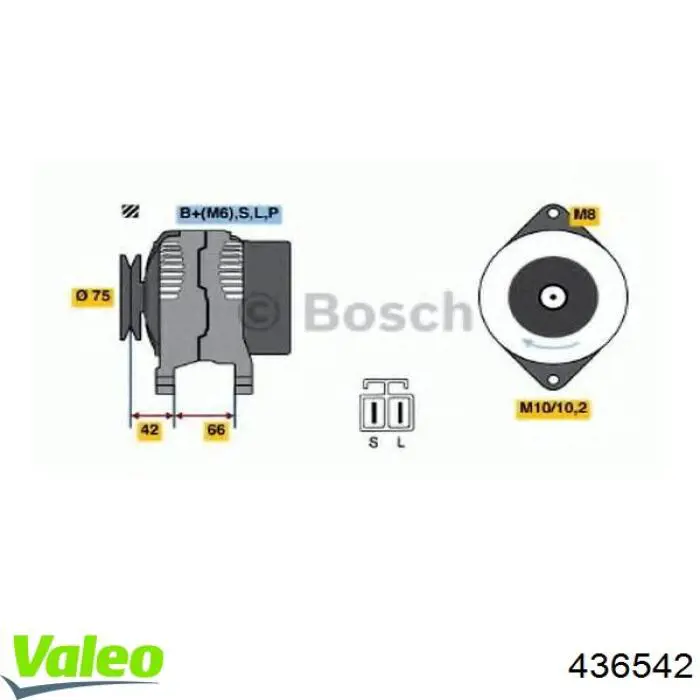 Автомобильный генератор AS/Auto Storm JA173IR цена, от 3.05 USD