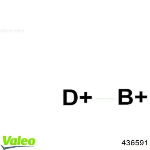 Генератор 436591 VALEO