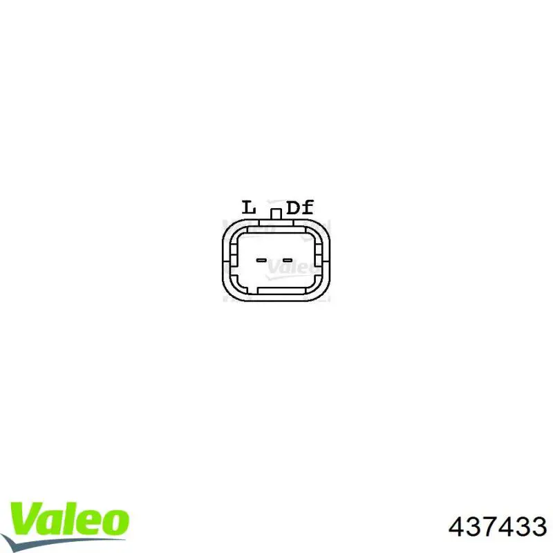 Генератор автомобиля VALEO 437433