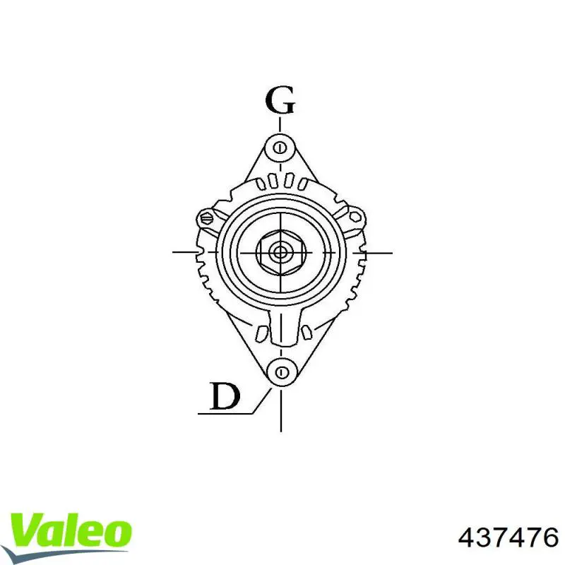 Генератор 120468135 Volvo