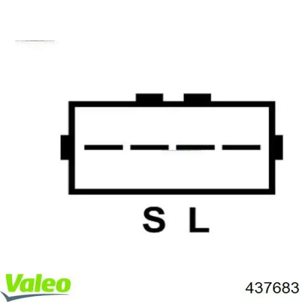 437683 VALEO Генератор автомобильный