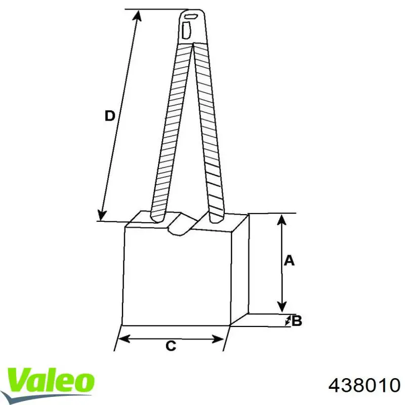 Motor de arranque 438010 VALEO