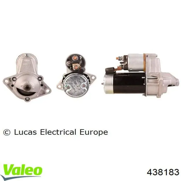 Стартер 438183 VALEO