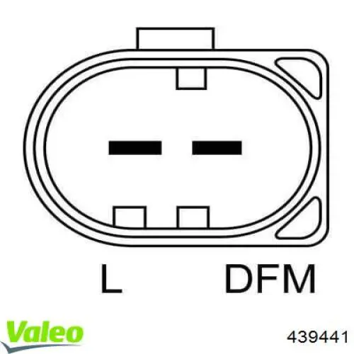 Генератор 439441 VALEO