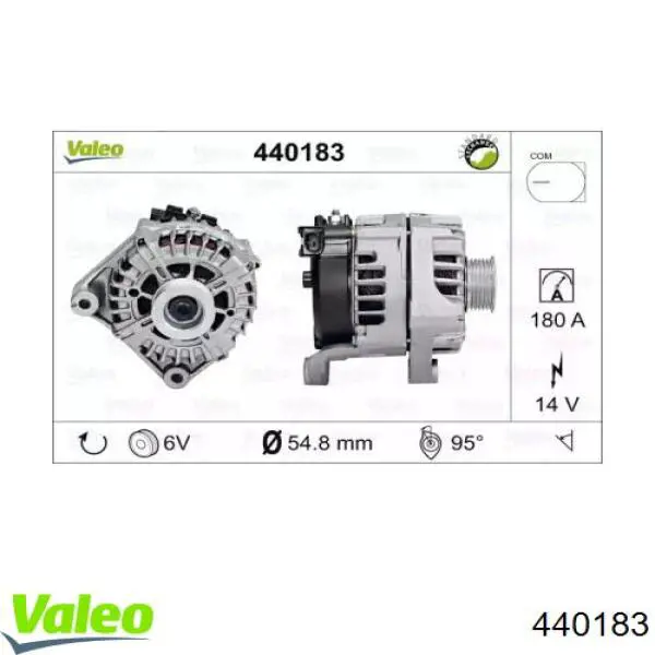 Генератор 440183 VALEO