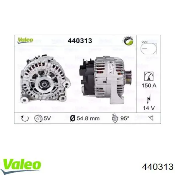 440313 VALEO gerador