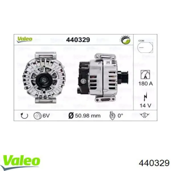 Генератор 440329 VALEO