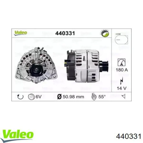 Генератор 440331 VALEO