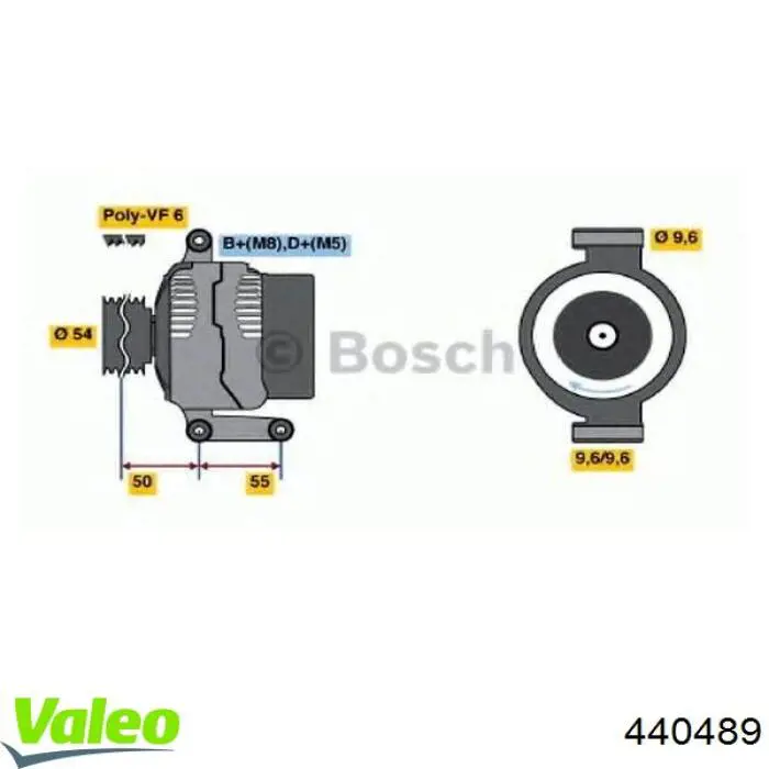 Купить 440489 VALEO Генератор