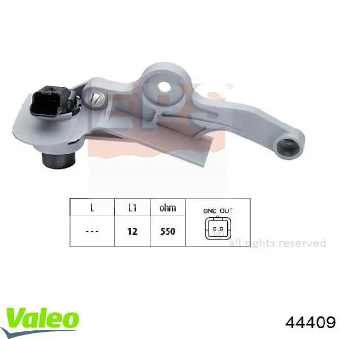 Купить 044409 VALEO Задняя правая фара
