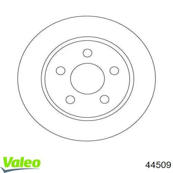 Купить 44509 VALEO Фара левая передняя