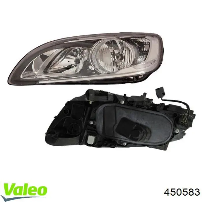 Купить 450583 VALEO Фара левая передняя