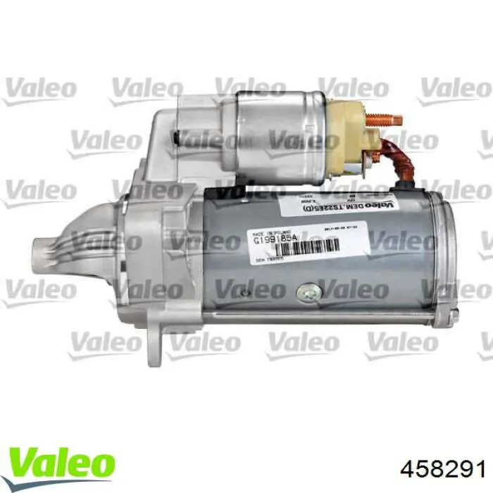 458291 VALEO Стартер автомобиля