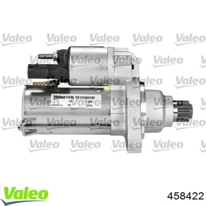 TS12ER22M VALEO Стартер автомобиля