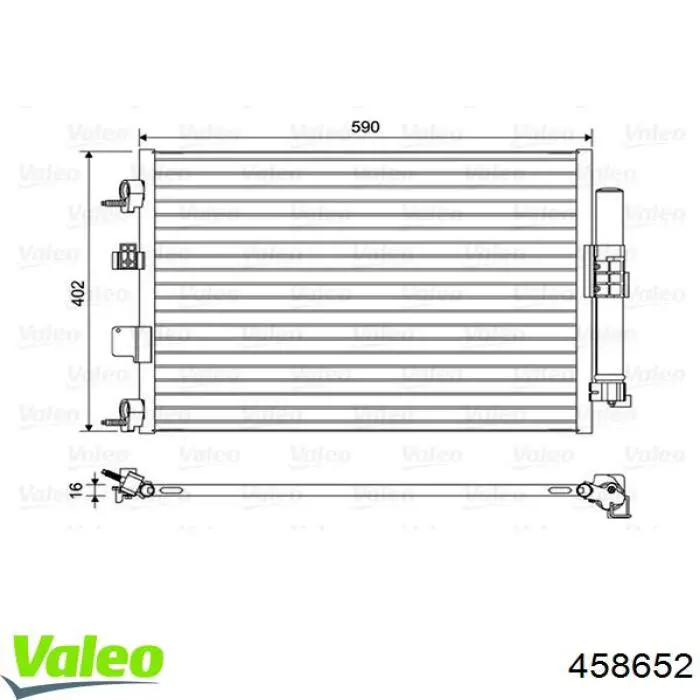 Стартер 458652 VALEO