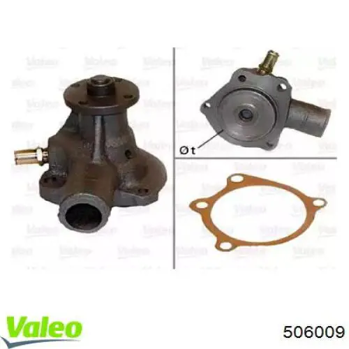 Помпа 506009 VALEO