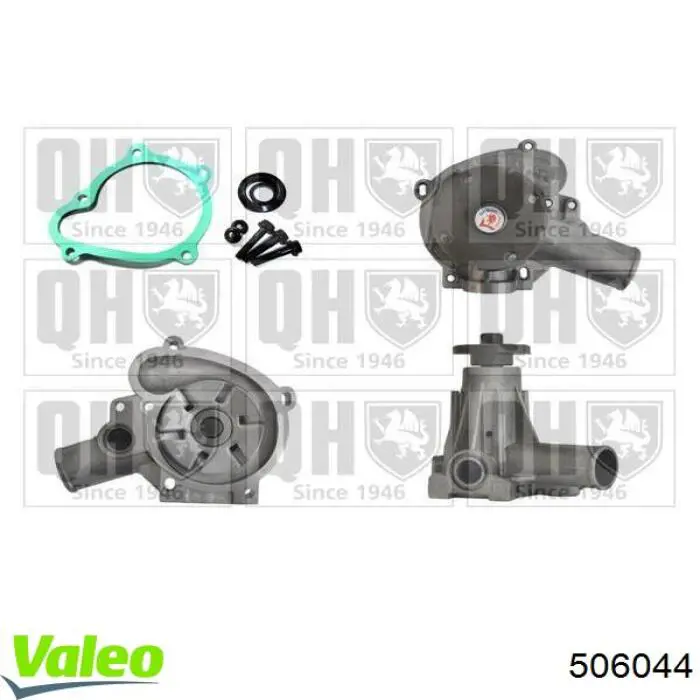 Помпа охлаждения VALEO 506044 цена, от 36.21 USD
