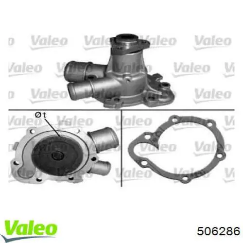 Помпа 506286 VALEO